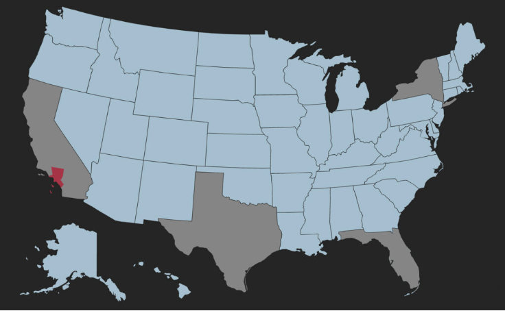 California vs Smallest 21 States